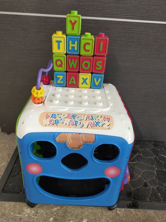 Maxi cube multi-activités vtech - photo numéro 2