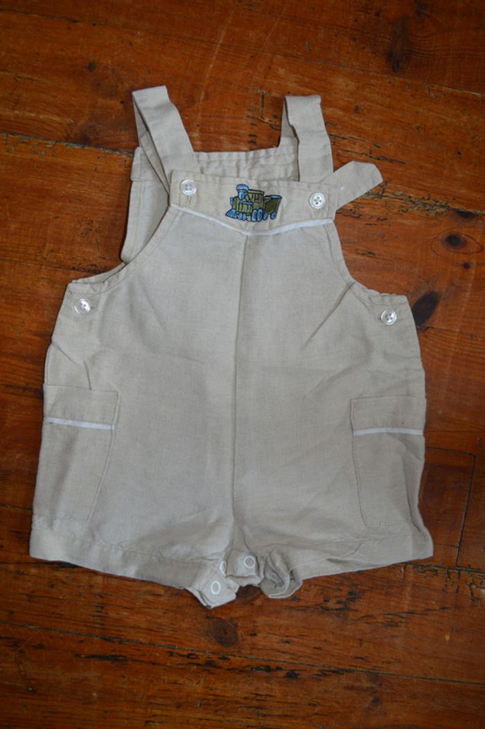 Salopette lin 6 mois Talbots Kids