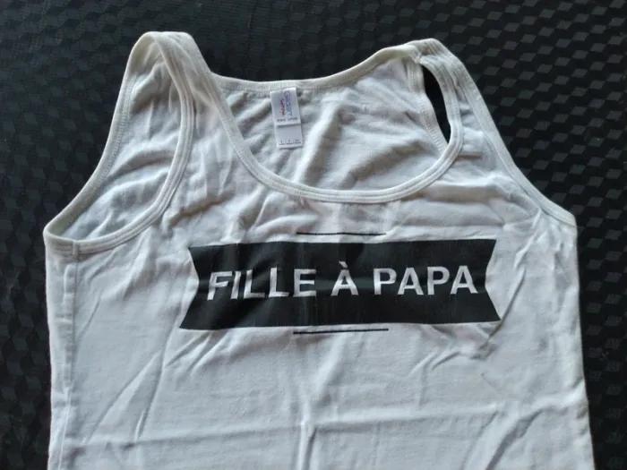 Débardeur imprimé Fille à papa - photo numéro 2