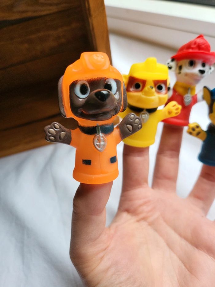 Figurines Famille doigts pat patrouille - photo numéro 2