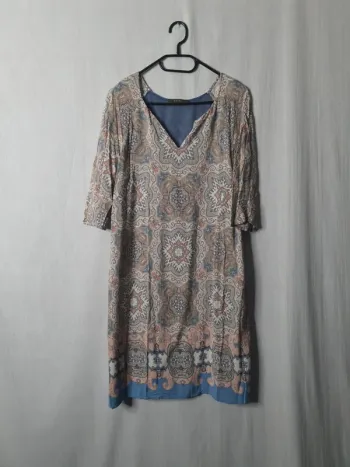 Robe esprit à motifs