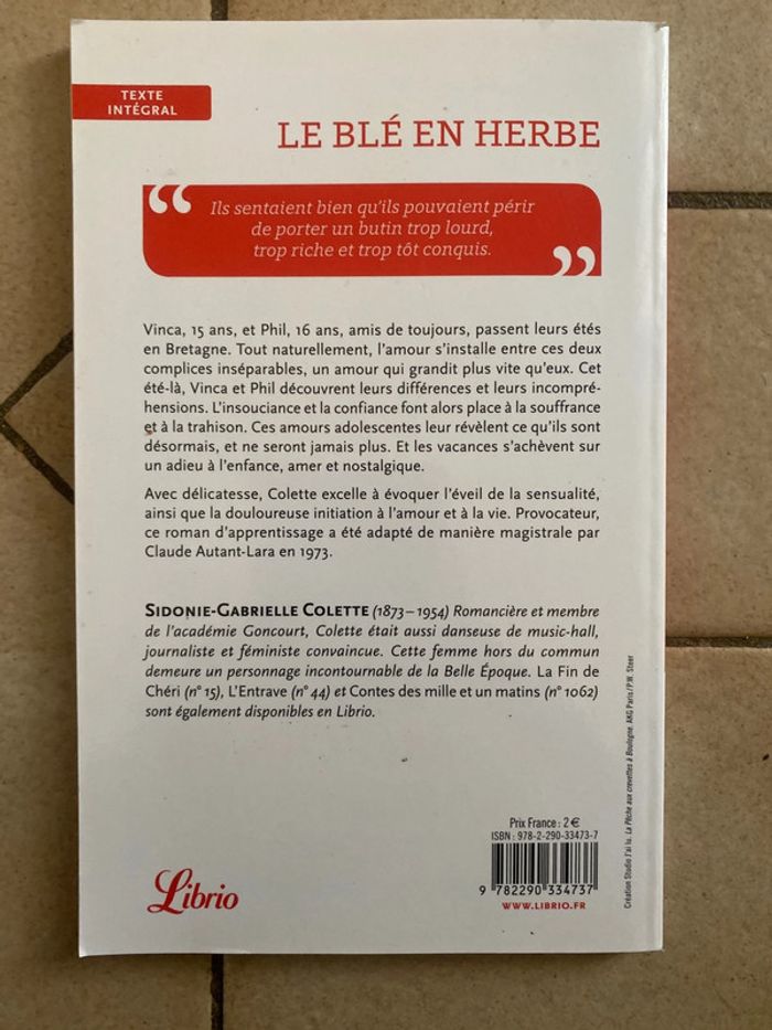 Le ble en herbes - photo numéro 2
