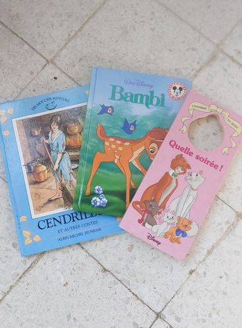 Lot de livres Disney