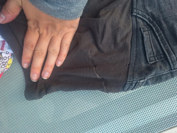 Jean grossesse avec bande - photo numéro 2