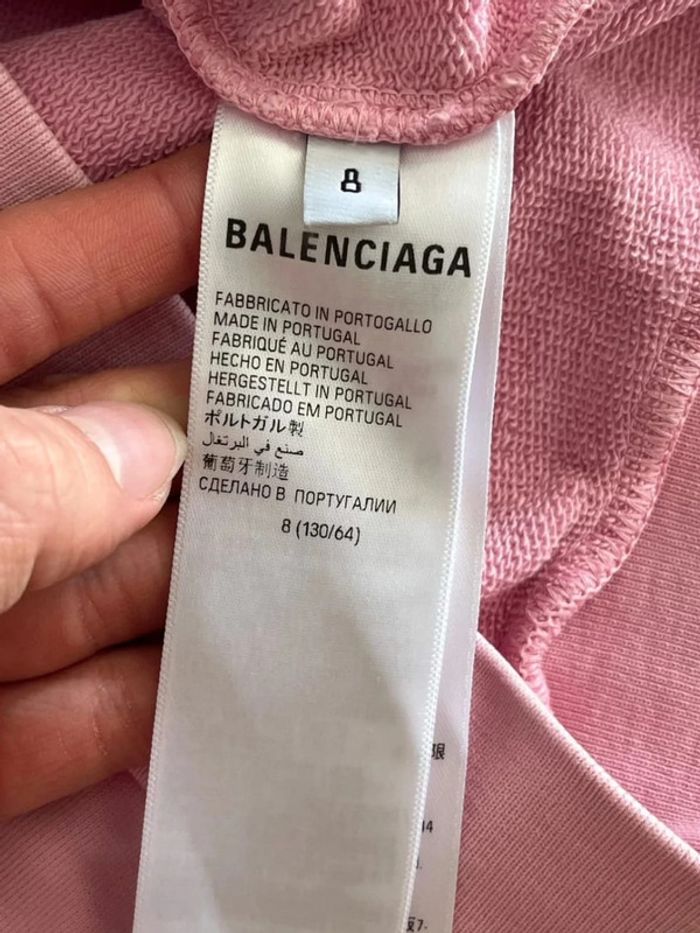 Sweat rose pâle Balenciaga - photo numéro 5