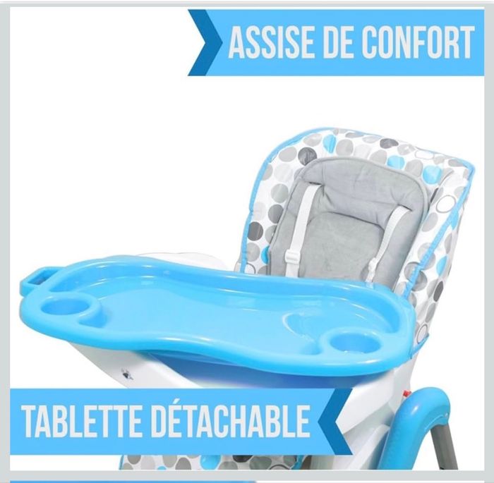 Chaise haute Monsieur bébé - photo numéro 4