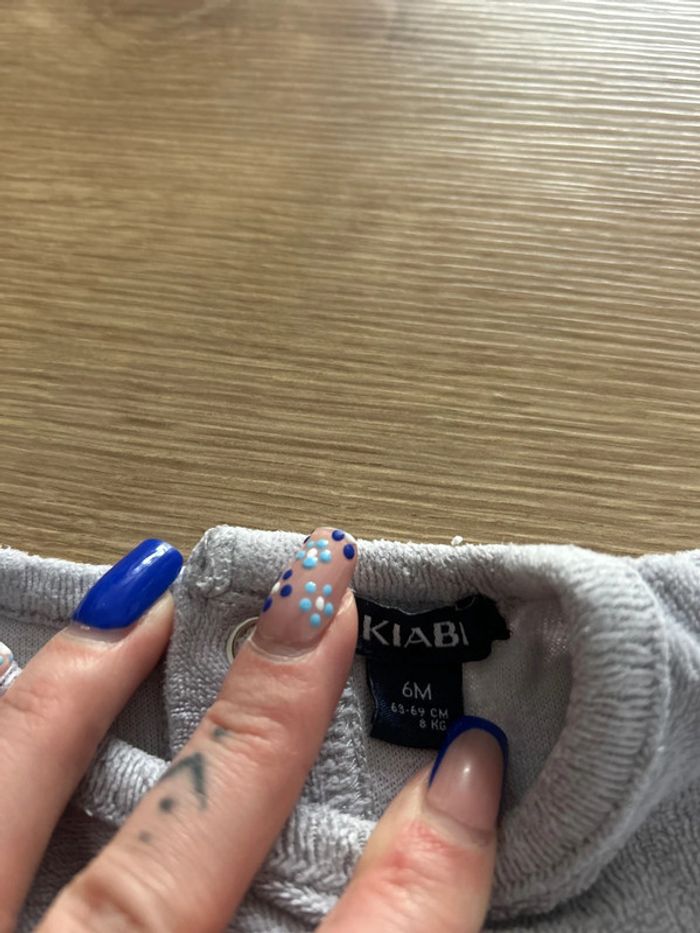 Pyjama gris ours Kiabi - photo numéro 3