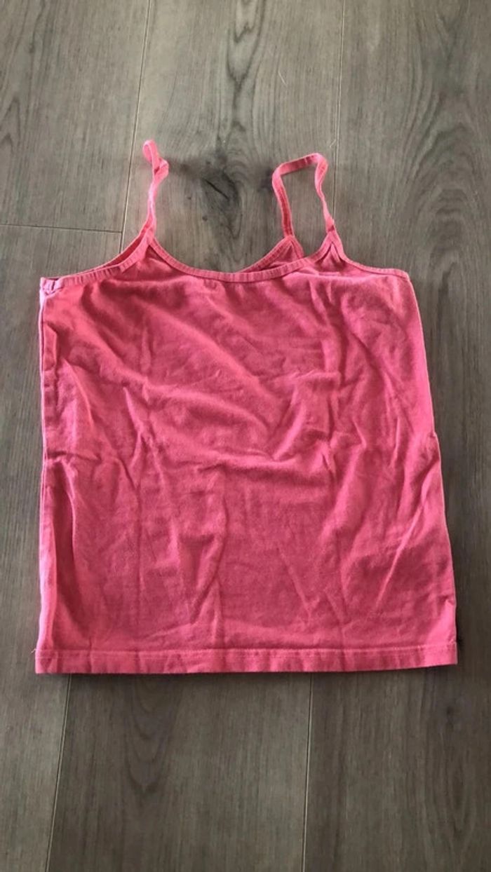 Débardeur rose 14 ans