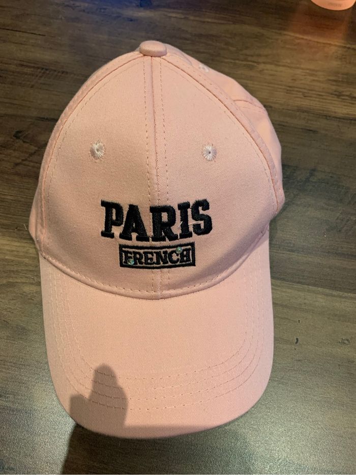 Casquette rose