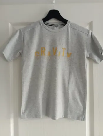 T-Shirt Gravity gris clair 10-11 ans