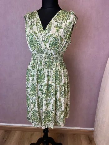 Robe femme robe été femme verte robe femme taille 38 taille 40 taille 36