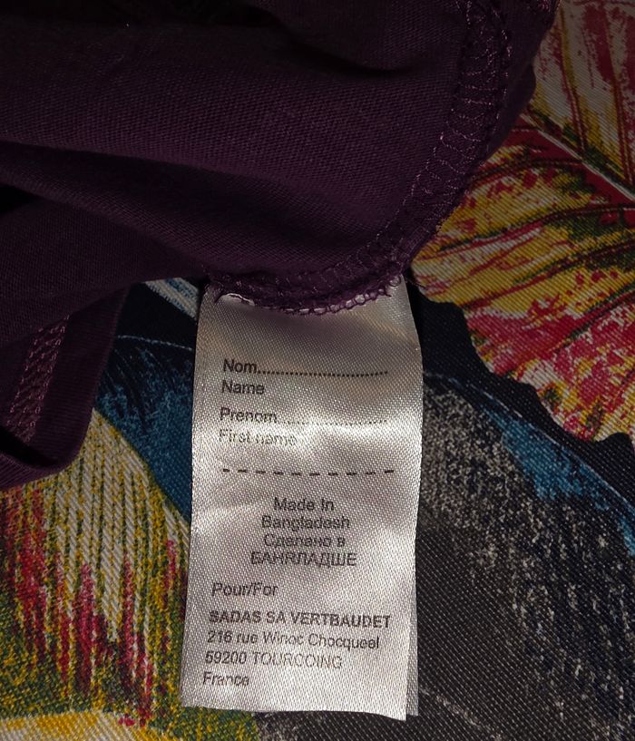 Tee-shirt ML violet 2 ans - photo numéro 5