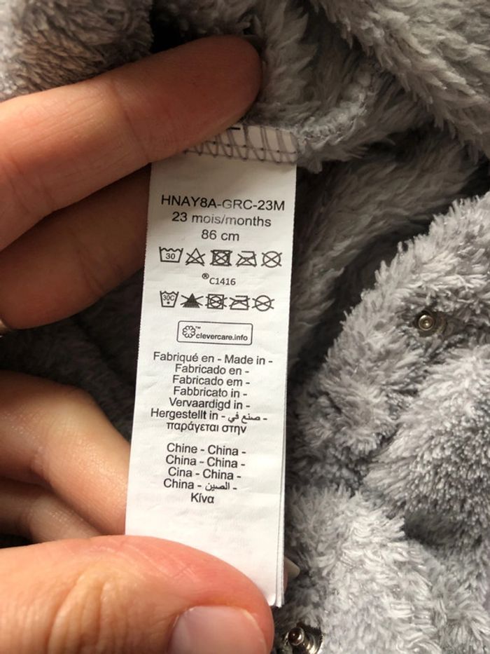 Pyjama sherpa de noël - photo numéro 7