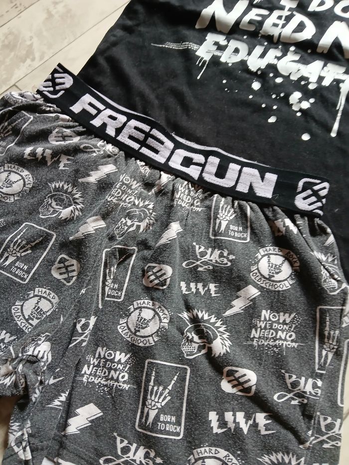 Pyjama short freegun 12 ans - photo numéro 4