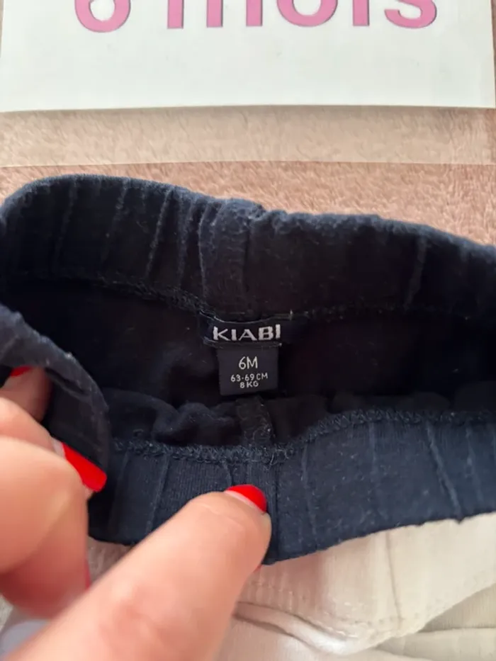 Lot de 4 leggings 6 mois - photo numéro 4