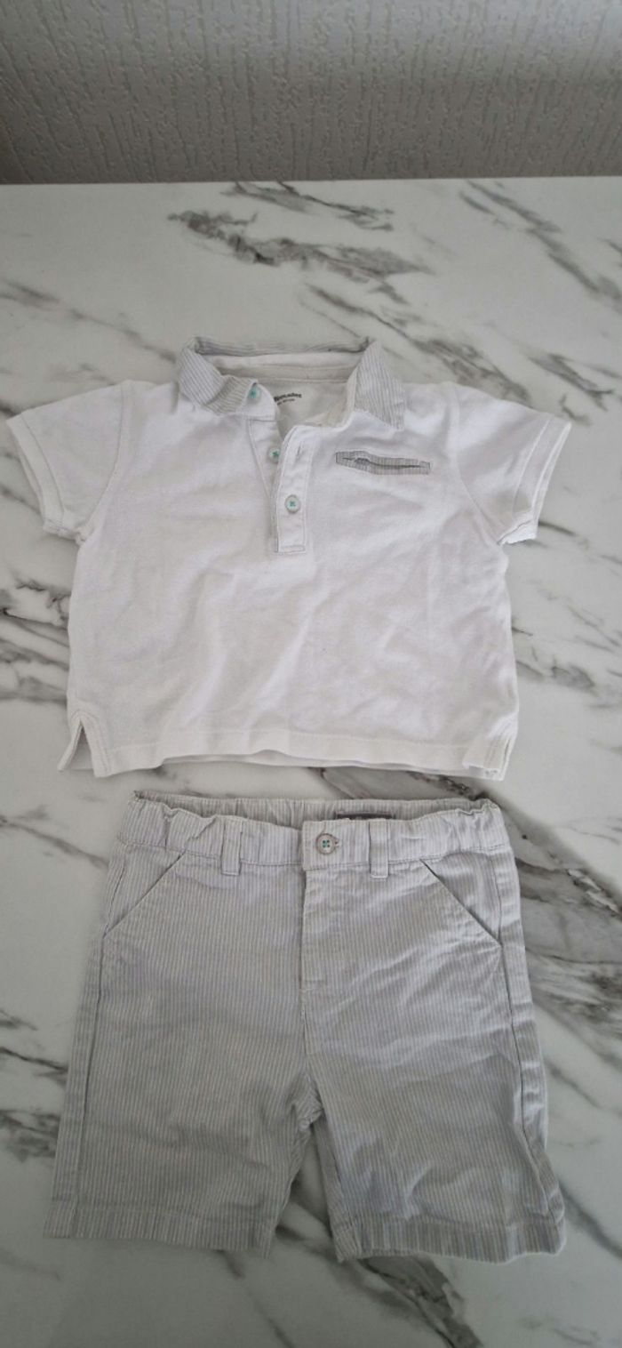 Ensemble garçon Vert Baudet