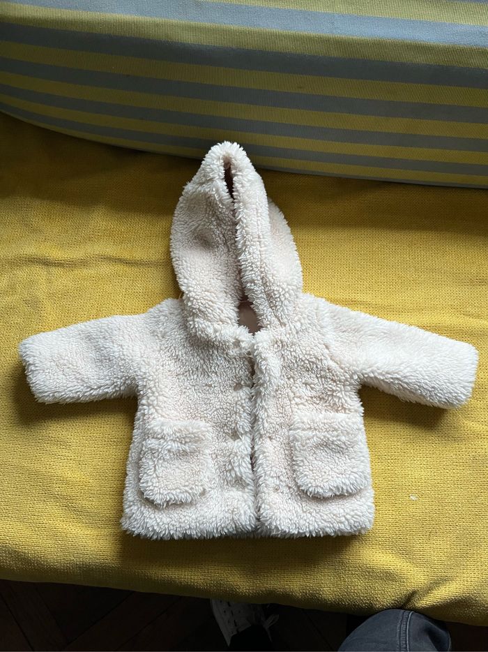 Veste en sherpa écrue mixte - photo numéro 6