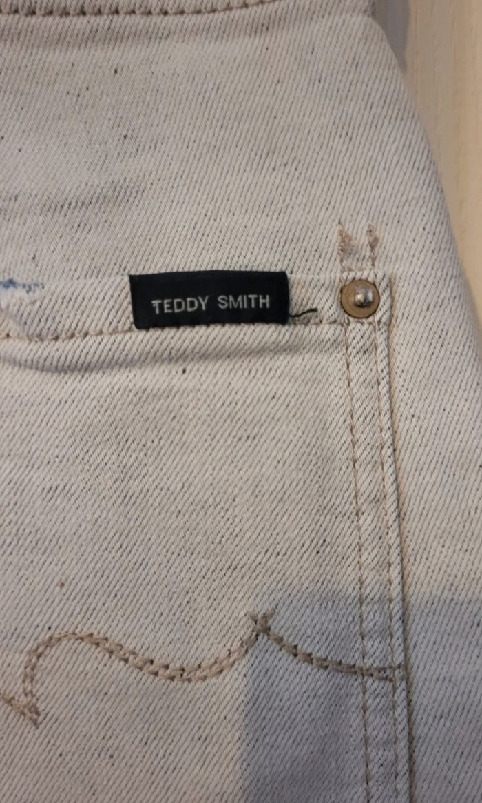 Jean blanc Teddy Smith - photo numéro 4