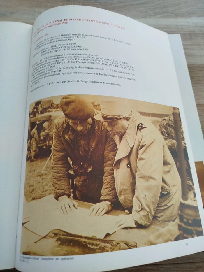 Livre légionnaires parachutistes - photo numéro 7