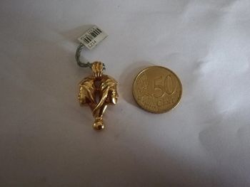 Sublime pendentif neuf vintage authentique valeur 33e