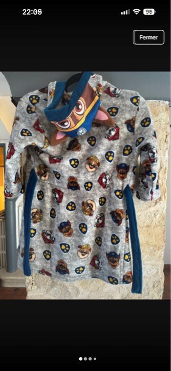 Peignoir pat patrouille Chase
