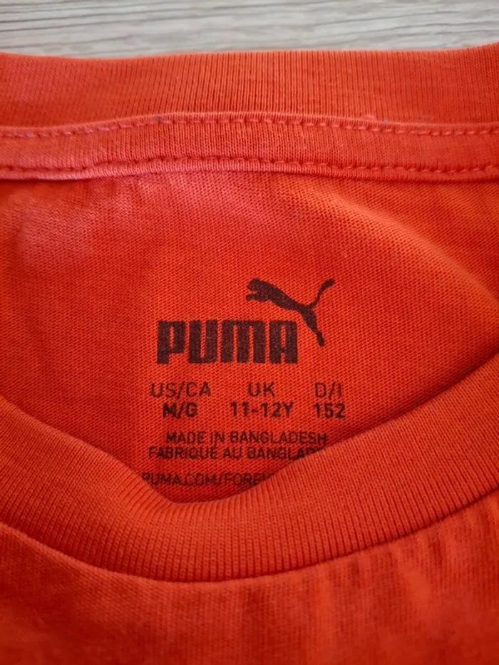 Tea shirt puma 11/12 ans - photo numéro 3