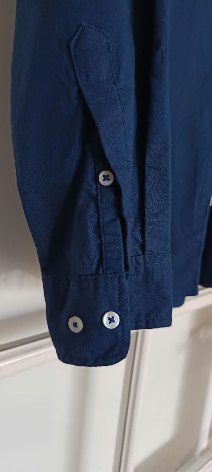 Chemise manches longues col mao taille S - photo numéro 4