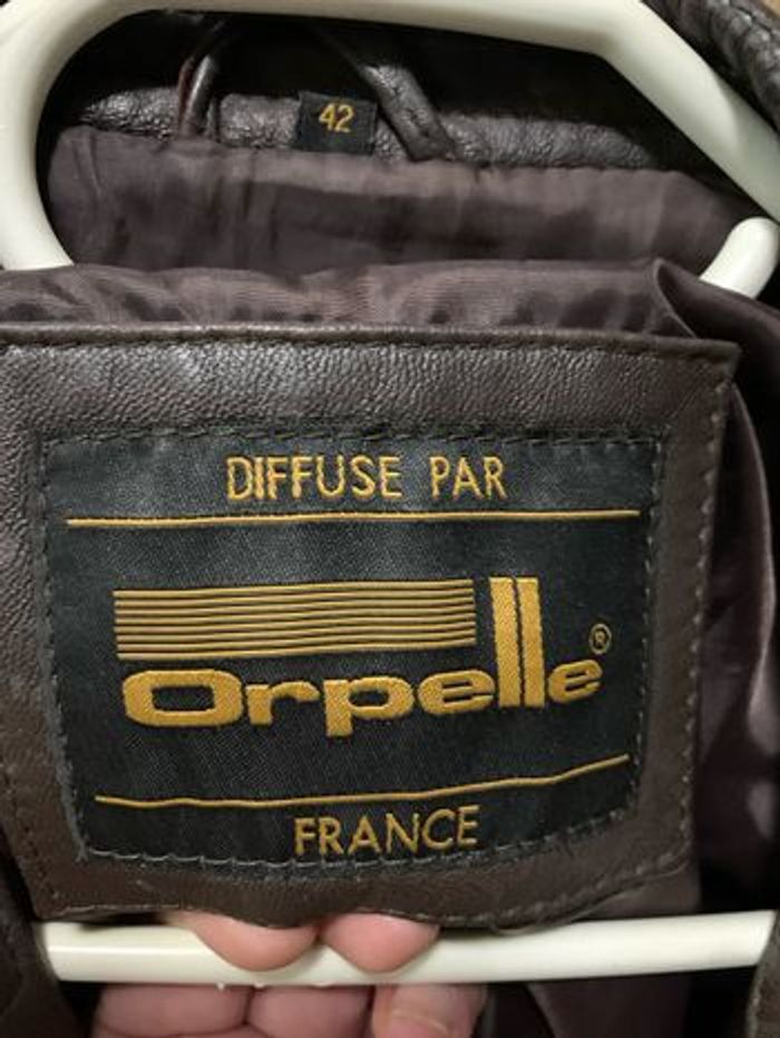 Veste cuir femme t 42 - photo numéro 4