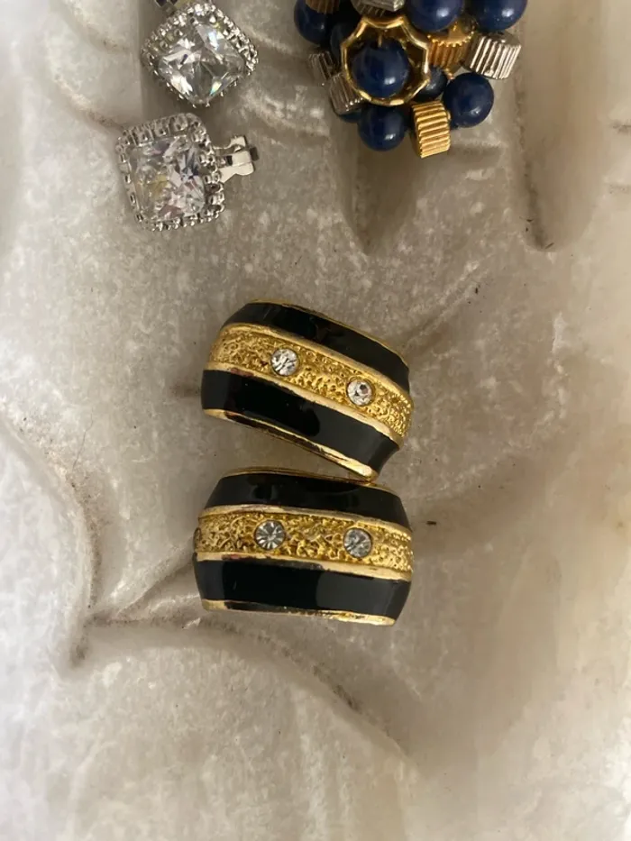 Boucle d’oreille à clip vintage - photo numéro 2
