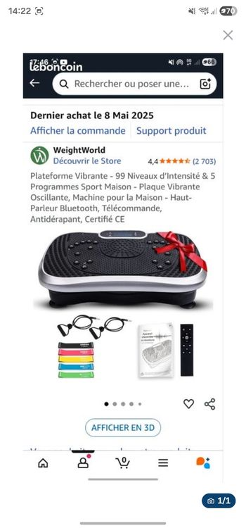 Plate-forme vibrante