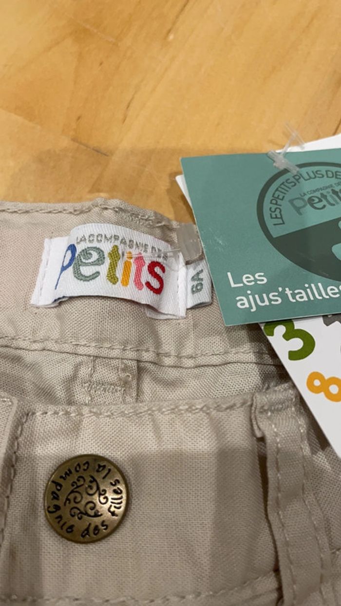 Pantacourt léger type sarouel la compagnie des petits - photo numéro 4