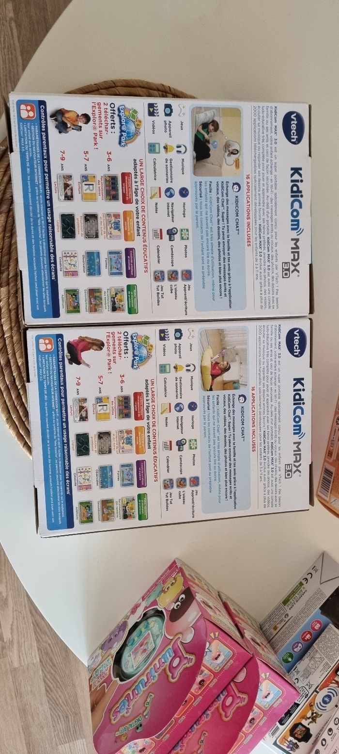 Vtech Kidicom max 3.0 bleu et rose - photo numéro 8