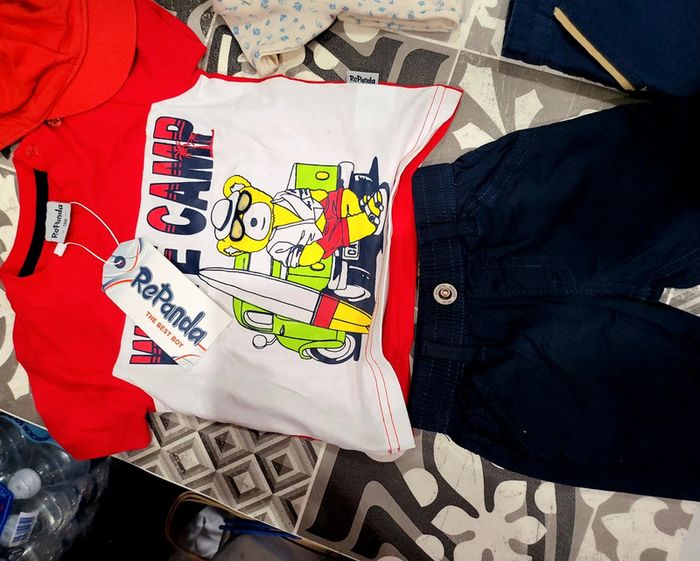 2 ensembles short + 1 short et body et 1 casquette et berret offerts - photo numéro 9