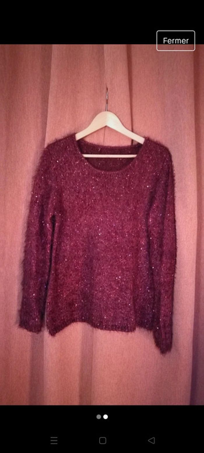 Pull paillettes