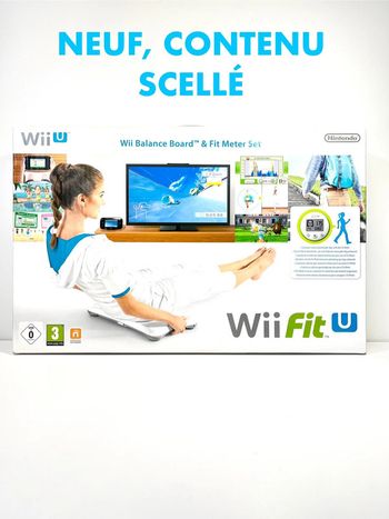 Pack Nintendo Wii U : Wii Fit U neuf