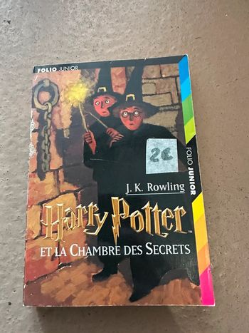 Livre Harry Potter et la chambre des secrets