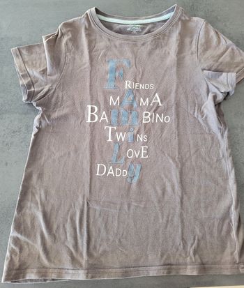 Tee shirt mixte 10 ans kiabi