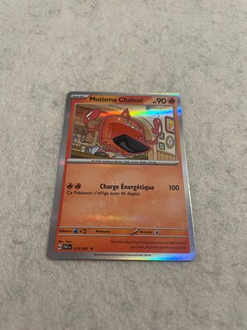 Carte Pokémon Motisma Chaleur 013/091 Holo Destinées De Paldéa 4.5 FR