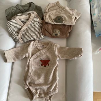 Lot 5 bodies croisés préma