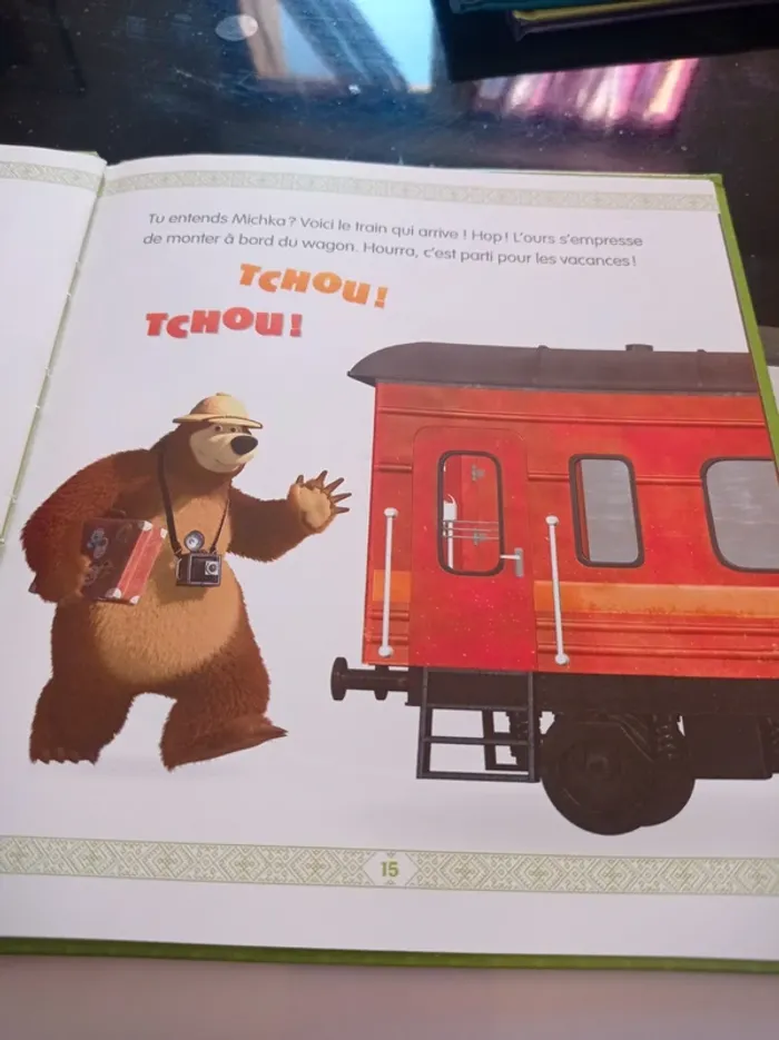 Livre Masha et Michka - photo numéro 2