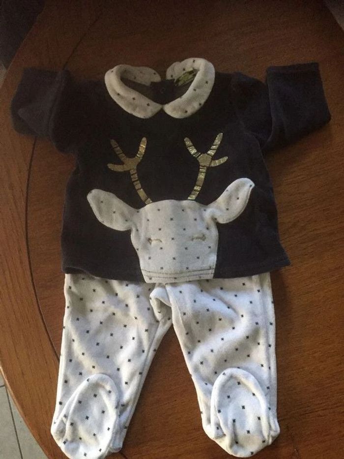 Ensemble velours Tape à l’œil 6M