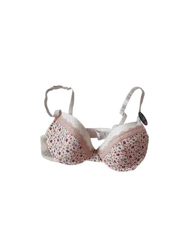 Soutien gorge imprimée fleurie 90C