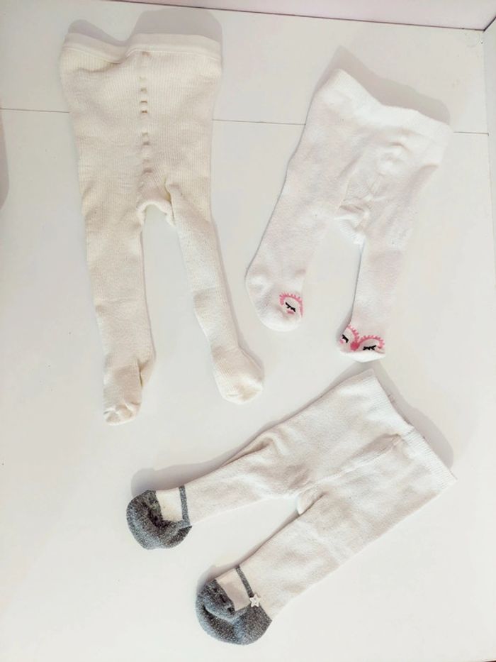 Lot de 3 collants 1 mois