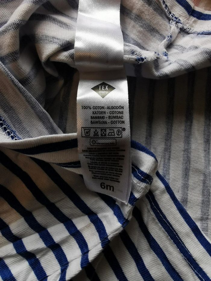 Lot 2 t shirt TEX 6 mois - photo numéro 10