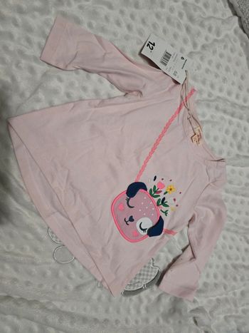 Pull fin rose - DPAM - 6M/68cm