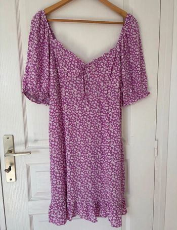 Robe fleuris Lila