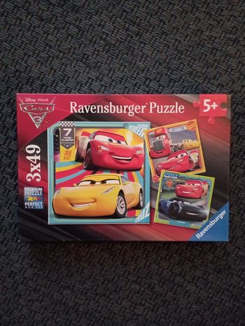 3 Puzzles Cars