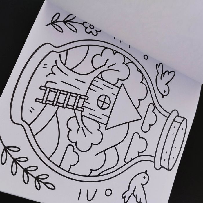 Livre coloriage cozy colo neuf 24 pages - photo numéro 4