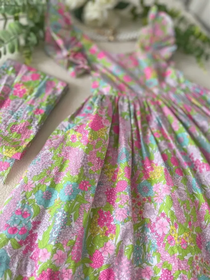 👗 Robe Jacadi – Collection Cérémonie – Liberty Ciara – Taille 3 ans - photo numéro 2