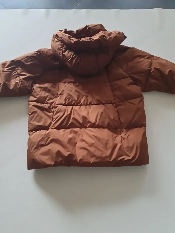 Doudoune femme marron / camel Kiabi taille M - photo numéro 5